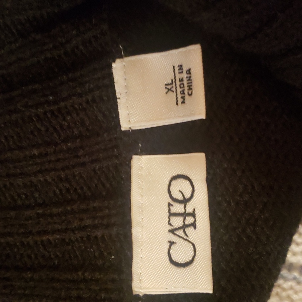 CATO WOMEN'S BATWING SHAWL NECK JUMPER SWEATER - Picture 5 of 6